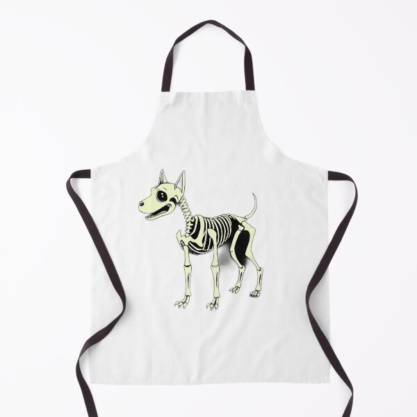 Item preview, Glow-In-The-Dark Skeletal Dog Illustration designed and sold by sharon1210.