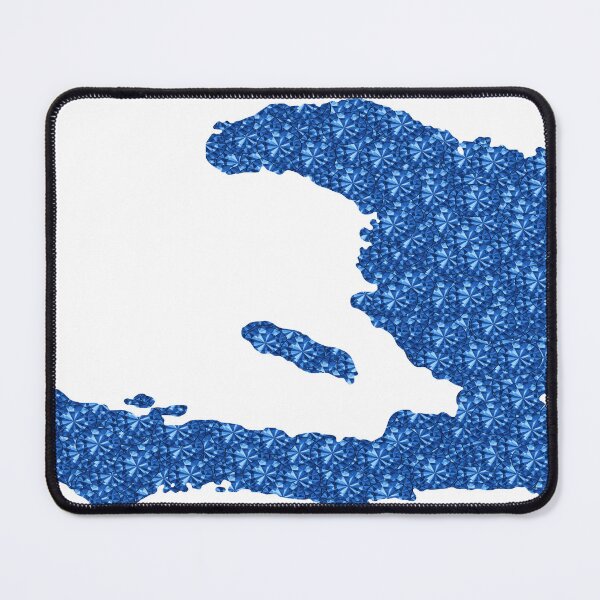 Item preview, Blue Rhinestone Haiti designed and sold by TheIconSmith.