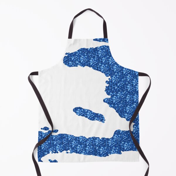 Item preview, Blue Rhinestone Haiti designed and sold by TheIconSmith.