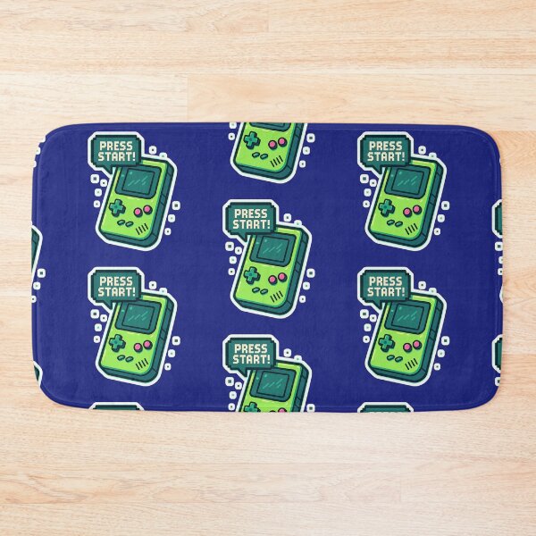Item preview, Retro Green Handheld – Press Start Pixel Gaming Sticker designed and sold by KrintoryTees.