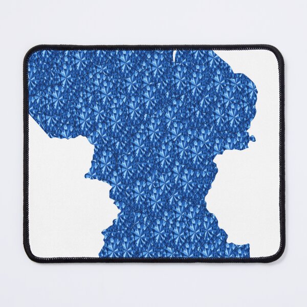 Item preview, Blue Rhinestone Guyana designed and sold by TheIconSmith.