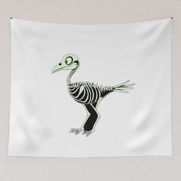 Item preview, Glow-in-the-Dark Skeletal Bird designed and sold by sharon1210.