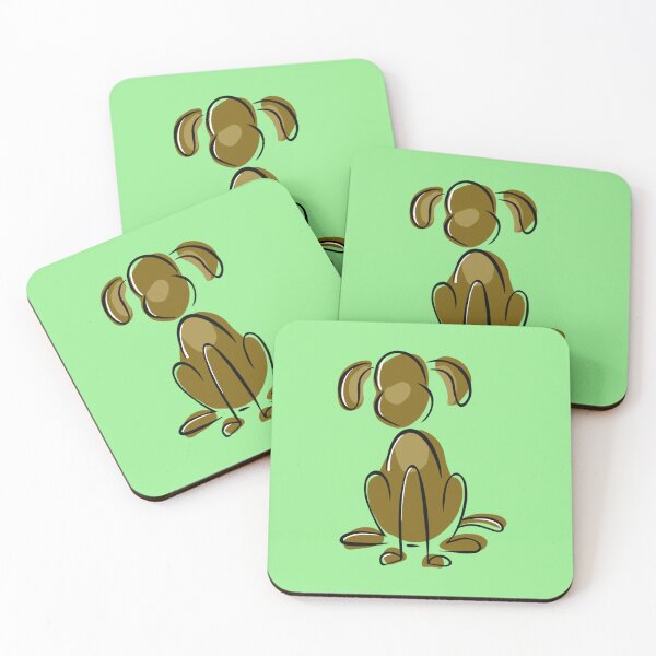 Item preview, Adorable Dog – Minimalist Style designed and sold by Sklines Art | Mrz Danelli.
