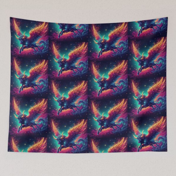 Item preview, Mystic winged bull designed and sold by Dogandesighn.