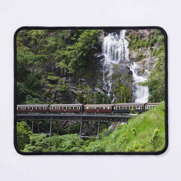 Item preview, Kuranda Scenic Railway in Mountains with Waterfall designed and sold by Clayton Captures.