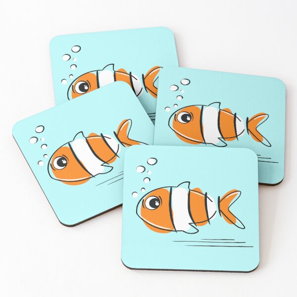 Item preview, Whimsical Clownfish Splash  designed and sold by Sklines Art | Mrz Danelli.