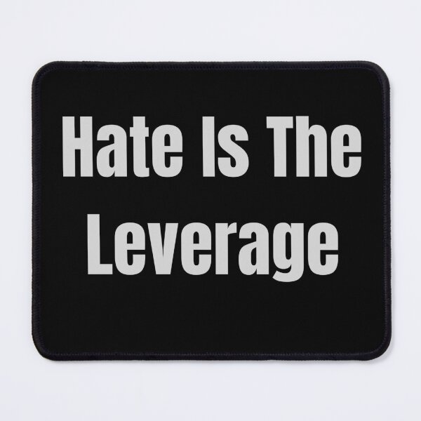 Item preview, Hate Is The Leverage Illustration designed and sold by Divya-Hirodiya.