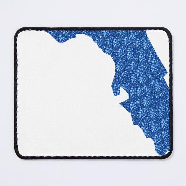 Item preview, Blue Rhinestone Florida designed and sold by TheIconSmith.