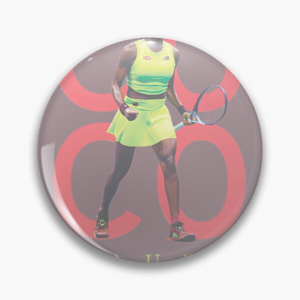Aperçu de l'œuvre Hommage esthétique à Coco Gauff, superstar du tennis | Édition limitée créée et vendue par ThomasNoblee.