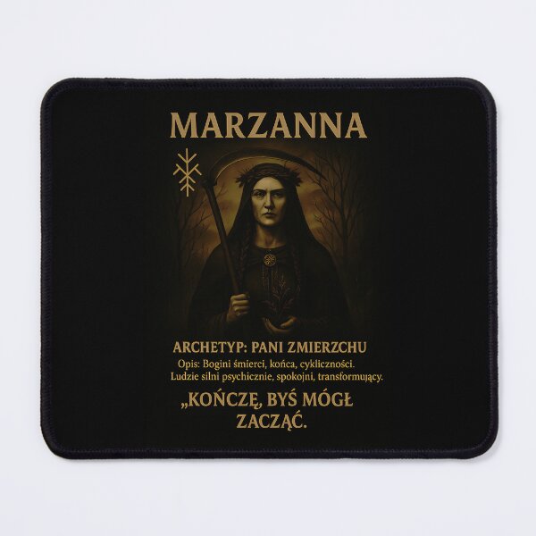 Item preview, Marzanna Lady of Twilight Slavic Zodiac, Description (October 1 - October 23) designed and sold by Myth-LegendArt.