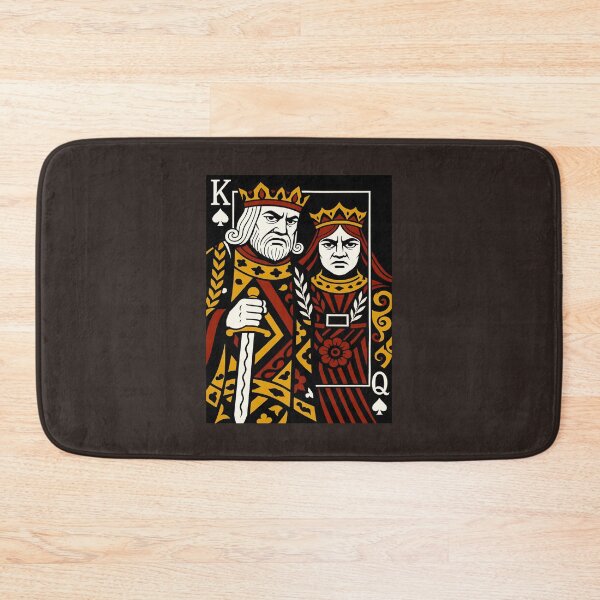 Item preview, King and Queen of Spades – Bold Playing Card Artwork designed and sold by SuccessHunters.