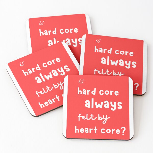 Item preview, Hard core and Heart core designed and sold by Santy2023.