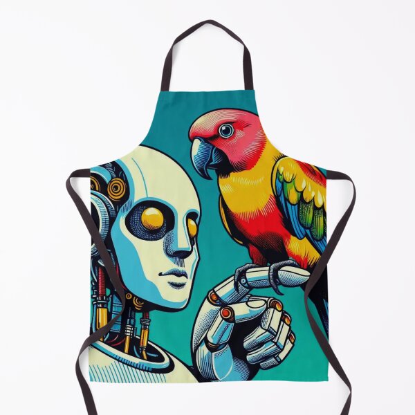 Item preview, Robot and parrot designed and sold by Dogandesighn.