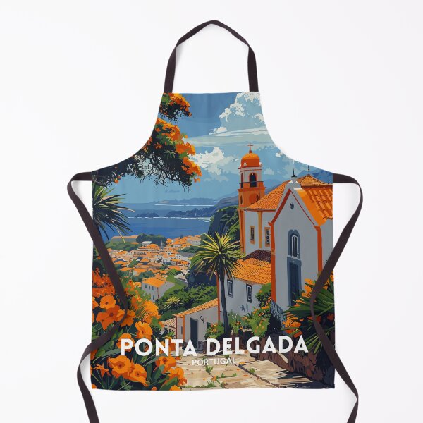 Item preview, Ponta Delgada Portugal - Travel art designed and sold by Marciolini.