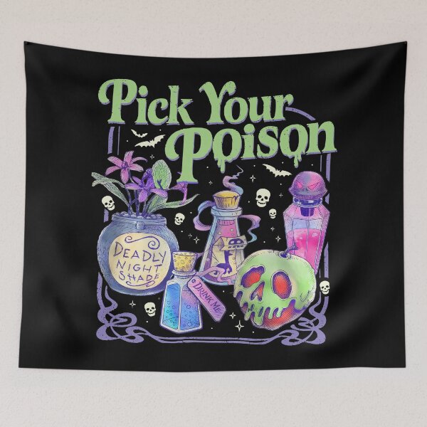 Item preview, Pick Your Poison , Retro Halloween Shirt, Vintage Oh Right That Poison designed and sold by DuneHaicna.