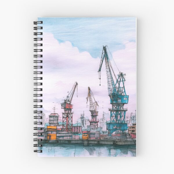 Item preview, Cranes of the port designed and sold by Proyava.Art.