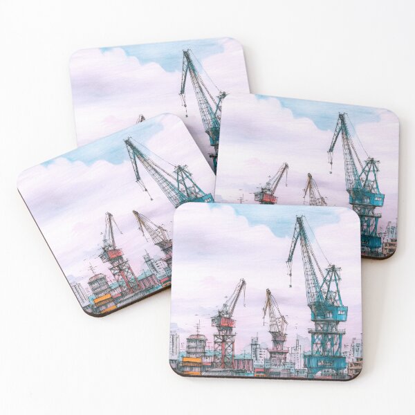 Item preview, Cranes of the port designed and sold by Proyava.Art.