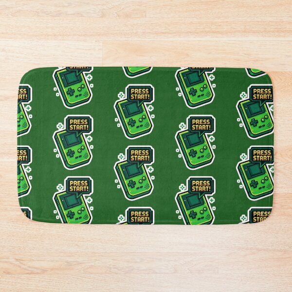 Item preview, Green Retro Console – Press Start Pixel Gaming Sticker designed and sold by KrintoryTees.