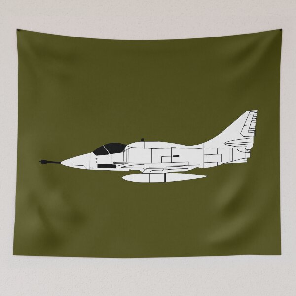 Item preview, Aircraft - A-4 SkyHawk - BW X 300 designed and sold by Military Insignia Products.