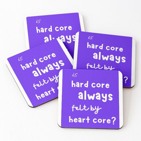 Item preview, Hard core and heart core 2 designed and sold by Santy2023.