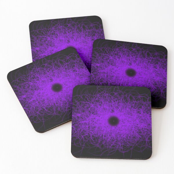Item preview, Purple black hole abstraction designed and sold by LiminalWoods.