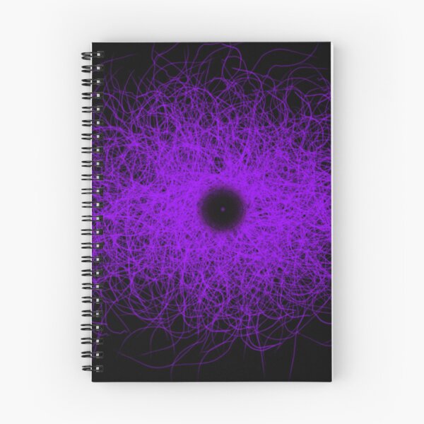 Item preview, Purple black hole abstraction designed and sold by LiminalWoods.
