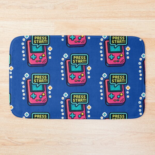 Item preview, Neon Pink Retro Console – Press Start Pixel Art Sticker designed and sold by KrintoryTees.