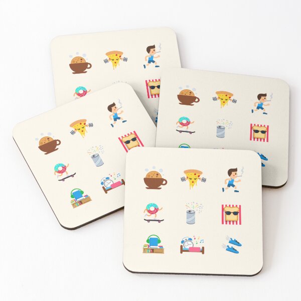 Item preview, Extra Small Funny Icon Set — Minimal Cute Icons designed and sold by Ombrya.