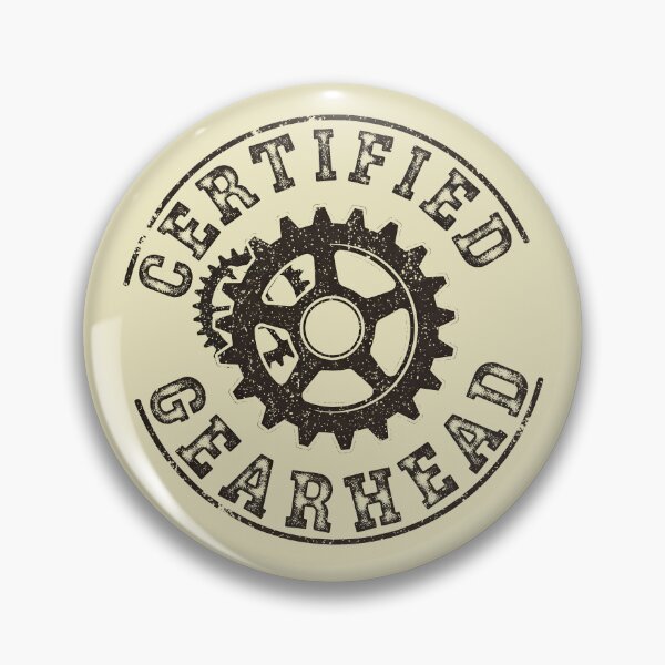 Item preview, Certified Gearhead Vintage Vibe Distressed design  designed and sold by Imaginationbeyond.