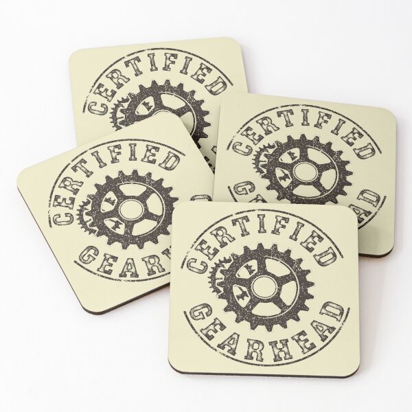 Item preview, Certified Gearhead Vintage Vibe Distressed design  designed and sold by Imaginationbeyond.