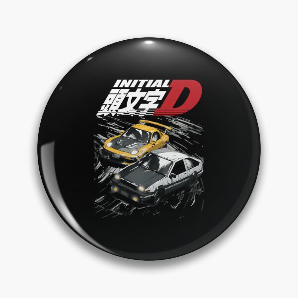 Item preview, Mountain Drift Racing Initial D Tandems Ae86 Vs Fd Rx-7 designed and sold by MarkTwigger.
