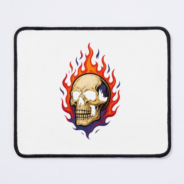 Item preview, Flaming Skull Inferno designed and sold by luckyyouth.