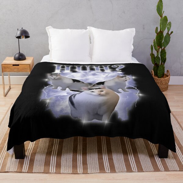 Item preview, Huh Cat Chonky Ben Meme 90S Bootleg Vintage designed and sold by MarkTwigger.