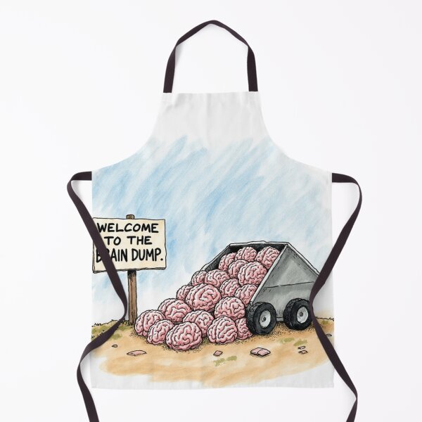 Item preview, Welcome The Brain Dump designed and sold by MentalDripCave.