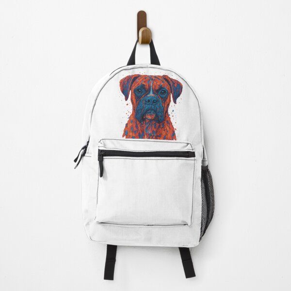 Item preview, Paint Spatter Style Boxer Dog Abstract Art designed and sold by Pokah79.