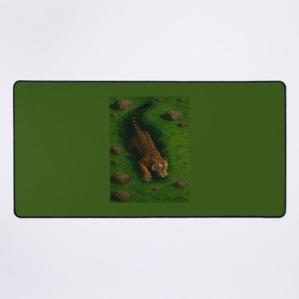 Item preview, Tiger in Motion – Striking Jungle Predator Artwork designed and sold by SuccessHunters.