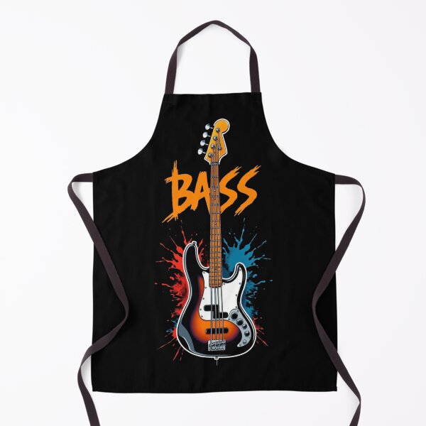 Aperçu de l'œuvre Guitare basse électrique créée et vendue par StudioRedKoala.