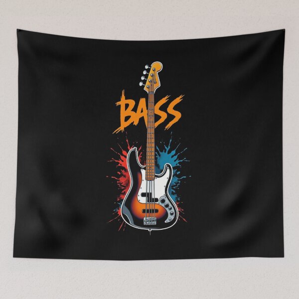 Item preview, Electric Bass Guitar designed and sold by StudioRedKoala.