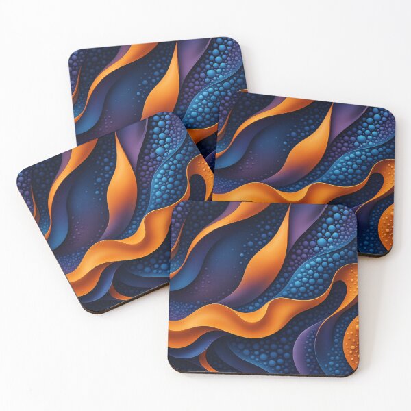 Item preview, Flowing Waves designed and sold by Kaleidoscope Print.