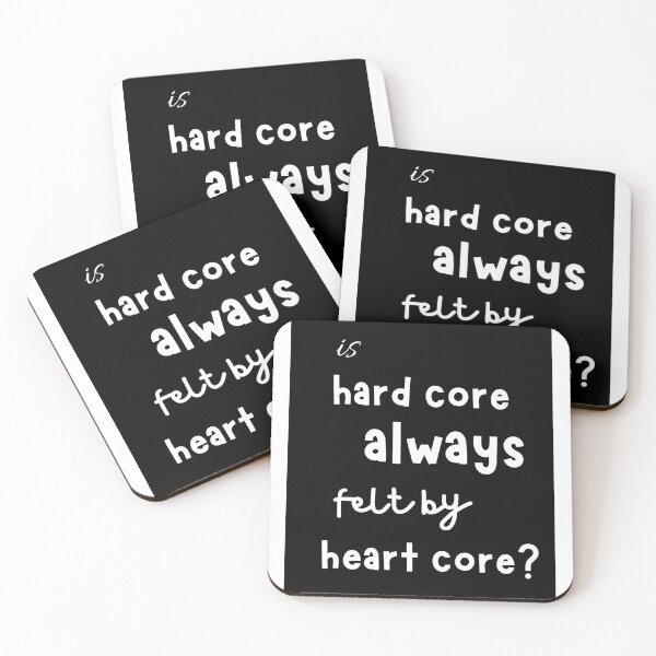 Item preview, Hard core and Heart core designed and sold by Santy2023.