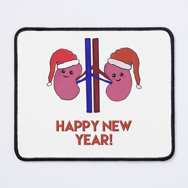 Item preview, Happy New Year, cute kidneys  designed and sold by Tamm-art.
