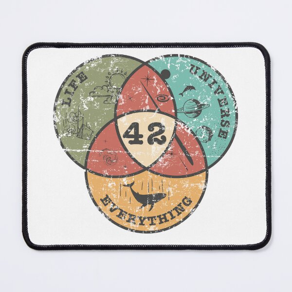 Item preview, Venn Diagram: Life, the Universe & Everything  designed and sold by FaaYaa.