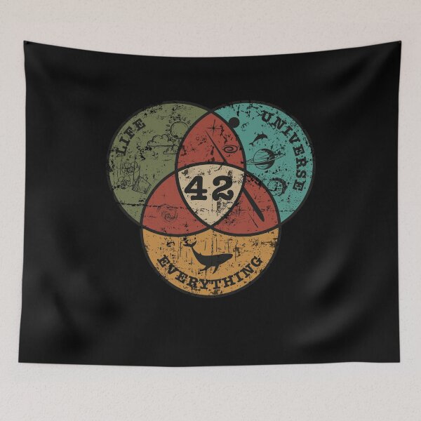 Item preview, Venn Diagram: Life, the Universe & Everything  designed and sold by FaaYaa.