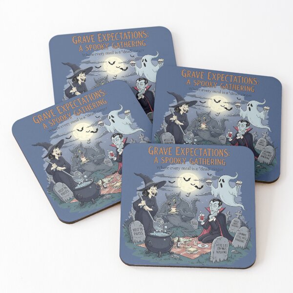 Item preview, Grave Expectations – Funny Spooky Halloween Gathering designed and sold by Imaginationbeyond.