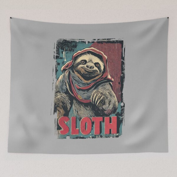 Item preview, Vintage Sloth Comic - Retro Sloth Design designed and sold by Meiersbeste.