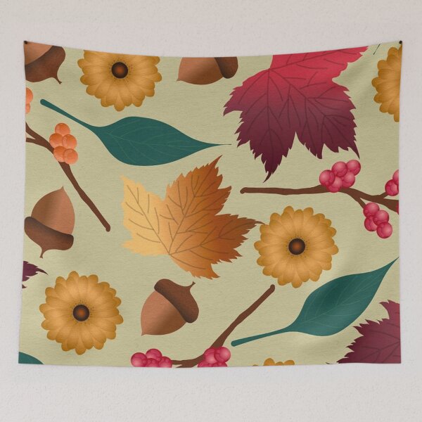 Item preview, autumn season leaves classic tshirt designed and sold by anandsiva2703.