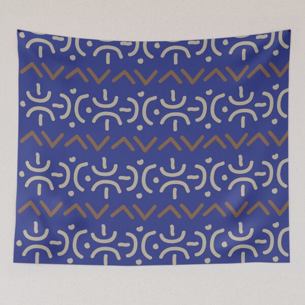 Item preview, Bogolan patterns designed and sold by Wolagno.