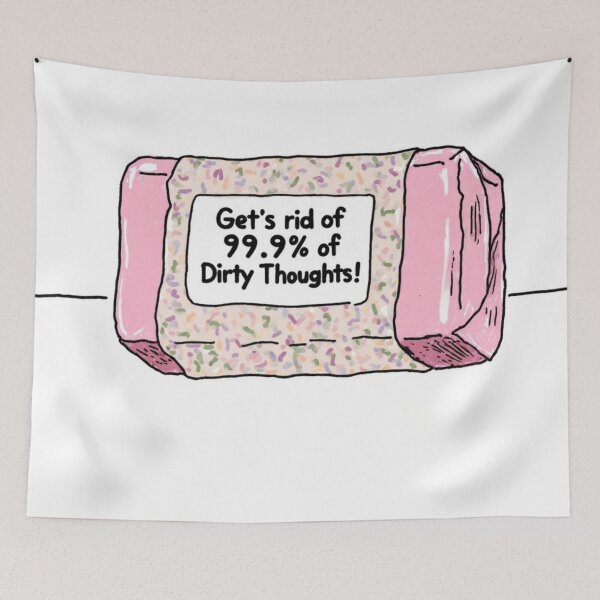 Item preview,  Dirty Thoughts Remover Soap designed and sold by MentalDripCave.