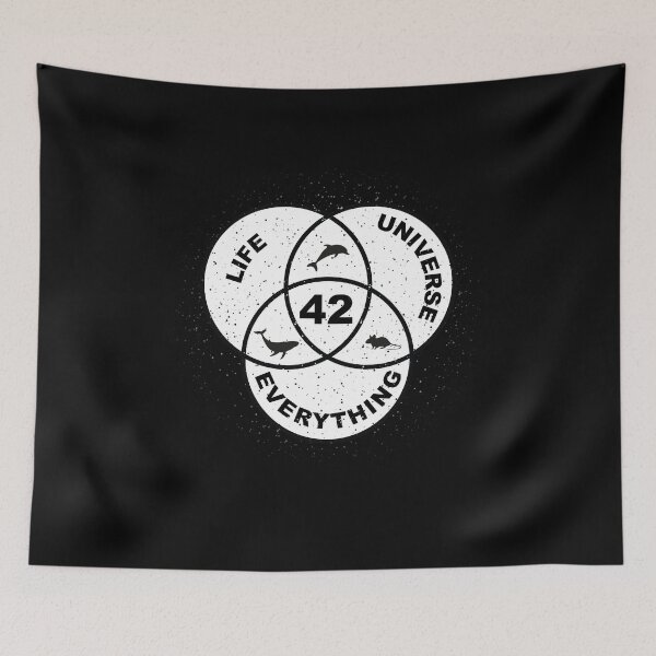 Item preview, Venn Diagram: Life, the Universe & Everything  designed and sold by FaaYaa.