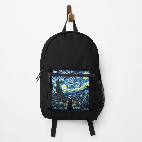 Item preview, Cat Starry Night Van Gogh Cat For Cat Lover Cat Mom Cat Dad designed and sold by cawtoon.